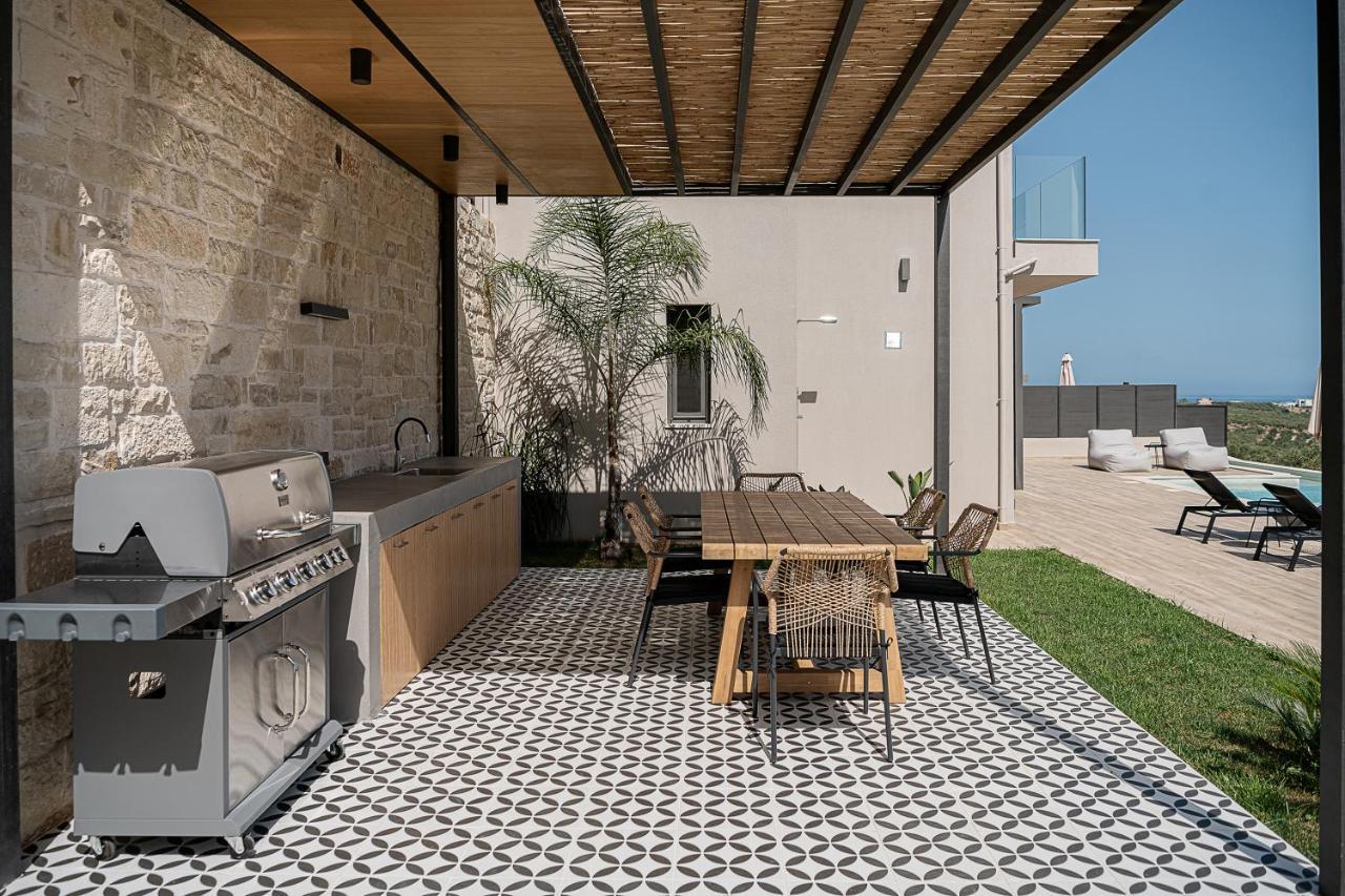 Melanthia Villas Tsivarás エクステリア 写真
