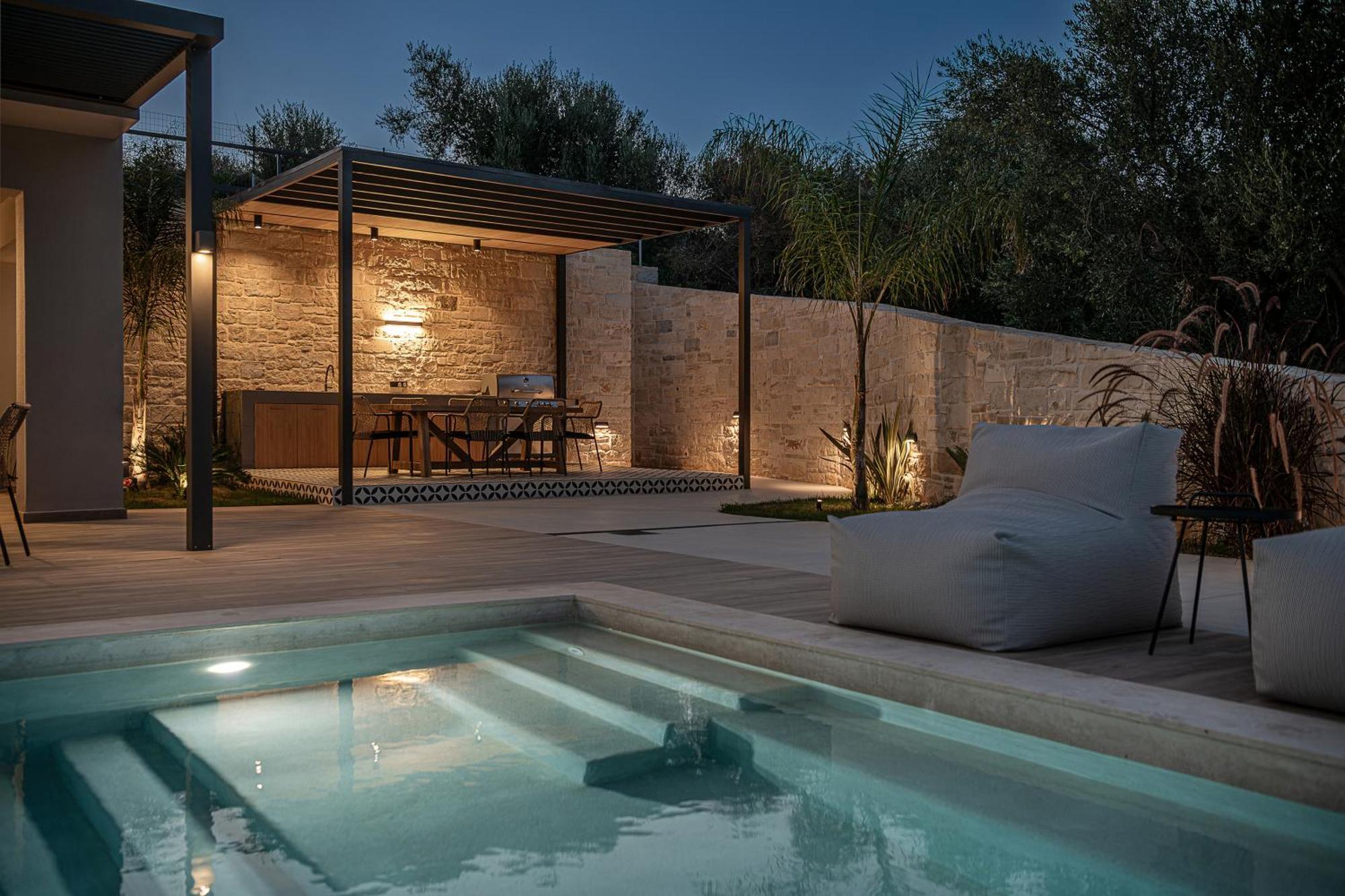 Melanthia Villas Tsivarás エクステリア 写真