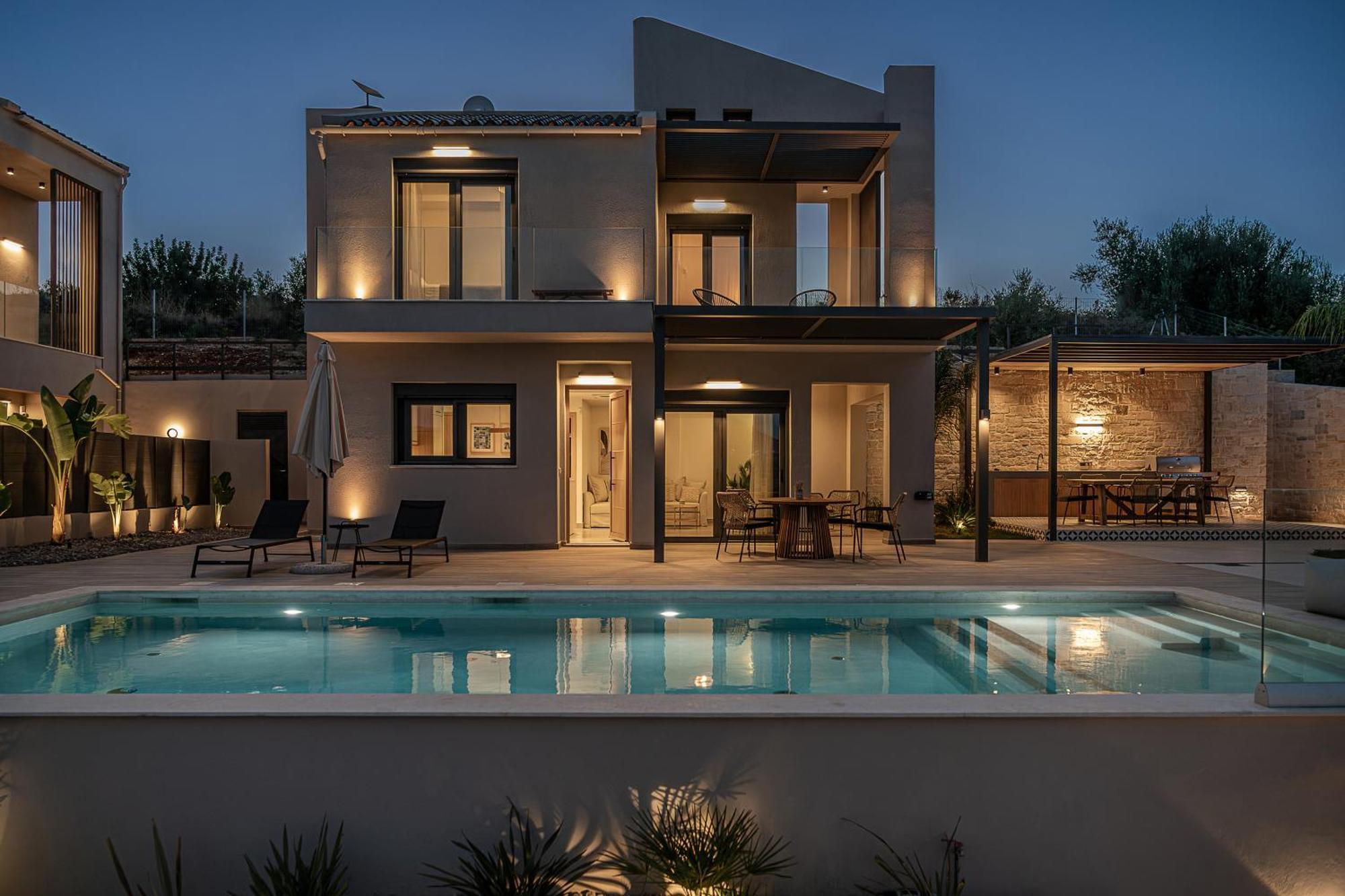 Melanthia Villas Tsivarás エクステリア 写真